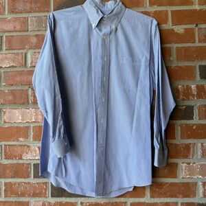 Brooks Brothers Gingham Blue Men's Shirt
